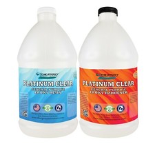 Clear Epoxy Resin Table top bar epoxy craft art coating epoxy - 2 GALLON KIT picture