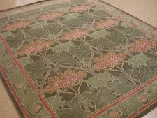 Wool Rug | Tufted Pottery Barn Cecil Green wool area rug | William Morris Rug picture