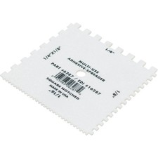 Marshalltown QLT Various Square-Notch Disposable Adhesive Spreader 16287 Pack picture