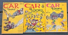 Car'toons Car toons Quarterly 2nd Edition 1960 Summer 1961 Fall 1961 Millar  picture