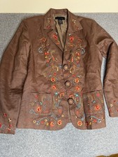 Size 6 Silk Land embroider Jacket picture