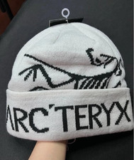 2026 Arc'teryx Unisex Wool Beanie Bird Word Toque White Void Winter Hat New picture