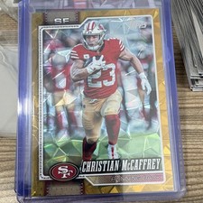 Topps 2026 Christian McCaffrey 49ers #186 Serial Numbered /50 INVESTMENT picture