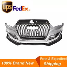 For 2014-2016 Audi A3 S3 8V RS3 Style Front Bumper Kit Quattro Grill Include Lip picture