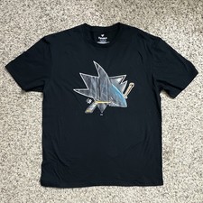 Fanatics San Jose Sharks Macklin Celebrini #71 NHL Tshirt *New no tag see notes picture