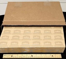 2 DAY SALE ⭐BULK 1200pc CASE⭐ X STRONG HANG TABS PLASTIC SELF ADHESIVE HANGERS picture