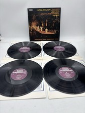 Mussorgsky, Boris Godunov, Nicolai Ghiaurov, Von Karajan, Decca, 4LP Box Set VG+ picture