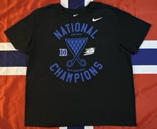 Nike Duke Blue Devils 2015 National Basketball Champions Final Four T-Shirt XXL picture