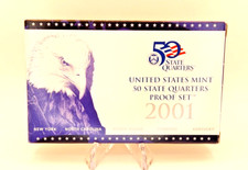 2001 UNITED STATES MINT 50 STATE QUARTERS PROOF SET (S)- with COA picture