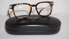 DSQUARED2 New Eyeglasses Havana Silver DQ5244 053 49 18 145 picture
