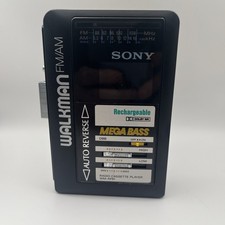 Fully Serviced Sony Walkman [WM-AF61] AM/FM Portable Cassette Player Tested picture