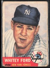 Whitey Ford 1953 Topps #207 New York Yankees picture