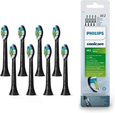8x Packs Black W2 for Philips Sonicare Optimal White Toothbrush Heads picture