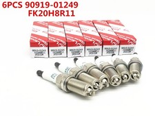 6 Pack OEM Genuine Spark Plug Denso 90919-01249 Lexus GS350 IS250 LS460 ISF picture