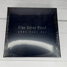 2004 RAM Fine Silver Proof Set – Tasmanian Oak Presentation Box Unopened picture