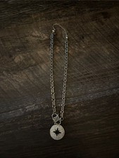 Melania Clara Silver Starburst Pendant Necklace picture