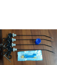 Laparcopic SILS Single Incision Port Forceps Sugal Instruments Set 6 Pc 5MM picture