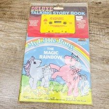 Vintage 1985 My Little Pony The Magic Rainbow Book & Cassette Kid Stuff DBR 245 picture