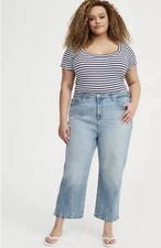 NWOT TORRID High-Rise Straight Ankle Jean SIZE 18 picture