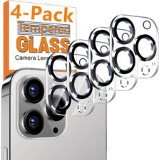 4 Pcs Tempered Glass Camera Lens Protector for iPhone 16 Pro Max/16 Plus/16 Pro picture