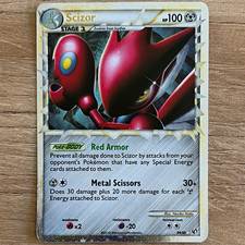 The Pokémon Company Scizor PRIME Undaunted Holo Ultra Rare English 100HP 84/90 picture