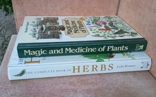 Lot of 2 Reader's Digest/Lesley Bremness Illustrated Herbs/Plants Medicine Books picture