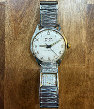 Bulova 1963 Selfwinding Vintage Men's 23J 35mm SS Silver Dial automatic watch picture