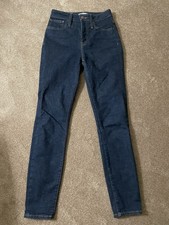 Madewell Women's High Rise Skinny Dark Wash Jeans Size 25 picture