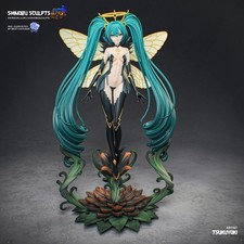 1:8 Hatsune Miku Vocaloid Fan Art UNPAINTED High Quality Garage Kit picture