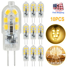 10-30PCS G4 Bi-pin 12 LED Lamp Light Bulbs DC 12V 20W 2835 SMD 6000K White/ Warm picture