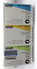 Mani H-File , K-File, Reamer 3 x 6 packs 25mm #15-40 picture