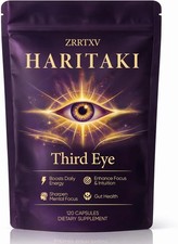 Haritaki Third Eye Activator, Pure Haritaki Capsules Organic, Terminalia Chebula picture