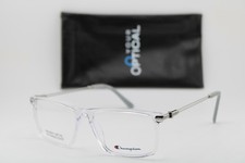NEW CHAMPION FLYX C03 CLEAR GUNMETAL MEMORY AUTHENTIC EYEGLASSES 60-17 picture