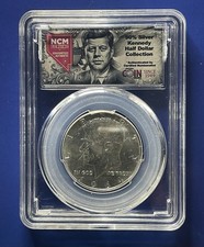 1964-P Kennedy Half Dollar 90% Silver-Nevada Coin Mart-AU Condition See Photos picture