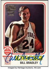 2005-06 Topps Fan Favorites BILL BRADLEY AUTO Autograph SP /223 HOF NY Knicks picture