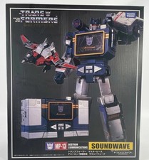 Transformers Toy Masterpiece MP-13 Soundwave w/Laserbeak Cassette In Open Box picture