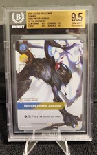 2025 RIFTBOUND LEAGUE OGN-ORIGINS VIKTOR OVERNUMBER HERALD OF THE ARCANE BGS 9.5 picture