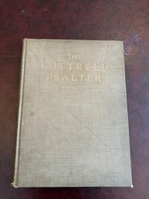 THE LUTTRELL PSALTER – British Museum Trustees 1932 – Large Folio – 185 Plates picture