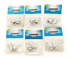 Jandorf 60103 Lot of 12 Nickel Finish 1-1/4