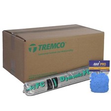 Tremco Dymonic FC, 20 oz Sausage, White, Case of 15 with AWF PRO Gloves picture