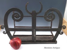 Rare American Wrought Iron Bar Roaster 18th cent picture