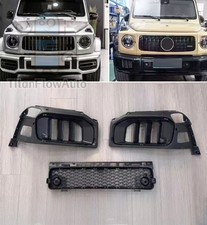 2025 G63 W465 STYLE FRONT BUMPER INSERT VENTS FOR MERCEDES BENZ W464 G63 19 - 24 picture