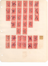 large lot of us revenue staamps 2000+ future delicery stock transsfer and docume picture