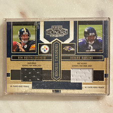 2004 Playoff Honors Ben Roethlisberger Devard Darling Rookie Tandems RT-7 picture