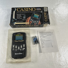 Excalibur Executive Electronic Casino 5-in-1 Handheld Game with Calculator picture