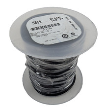 100ft Alpha 5859 BK005 Hook-Up Wire PTFE 14AWG High Temp 200C SPC M16878/4 E NEW picture