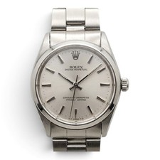 Vintage Rolex Oyster Perpetual 34 mm Steel Automatic Watch 1002 Circa 1966 picture
