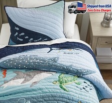 Pottery Barn Kids Save Our Seas Quilt picture