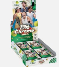 2026 TOPPS CHROME TENNIS HOBBY BOX picture