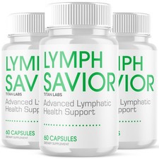 (3 Pack) Lymph Savior Pills  Advanced Wellness Support Supplement 180 Capsules picture